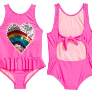 💖🤎🌈 Beach Lingo Sequin 1-Piece 💖🤎🌈